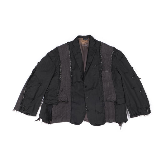 PANELED BLAZER JACKET SUIT 1
