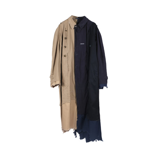 50-50 TRENCH OVERSIZE  RECYCLED