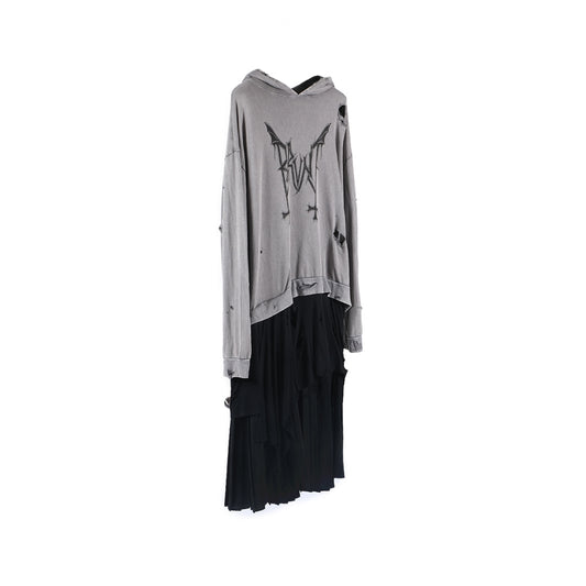 MYHM TRIBUTE LAYERED HOODIE DRESS