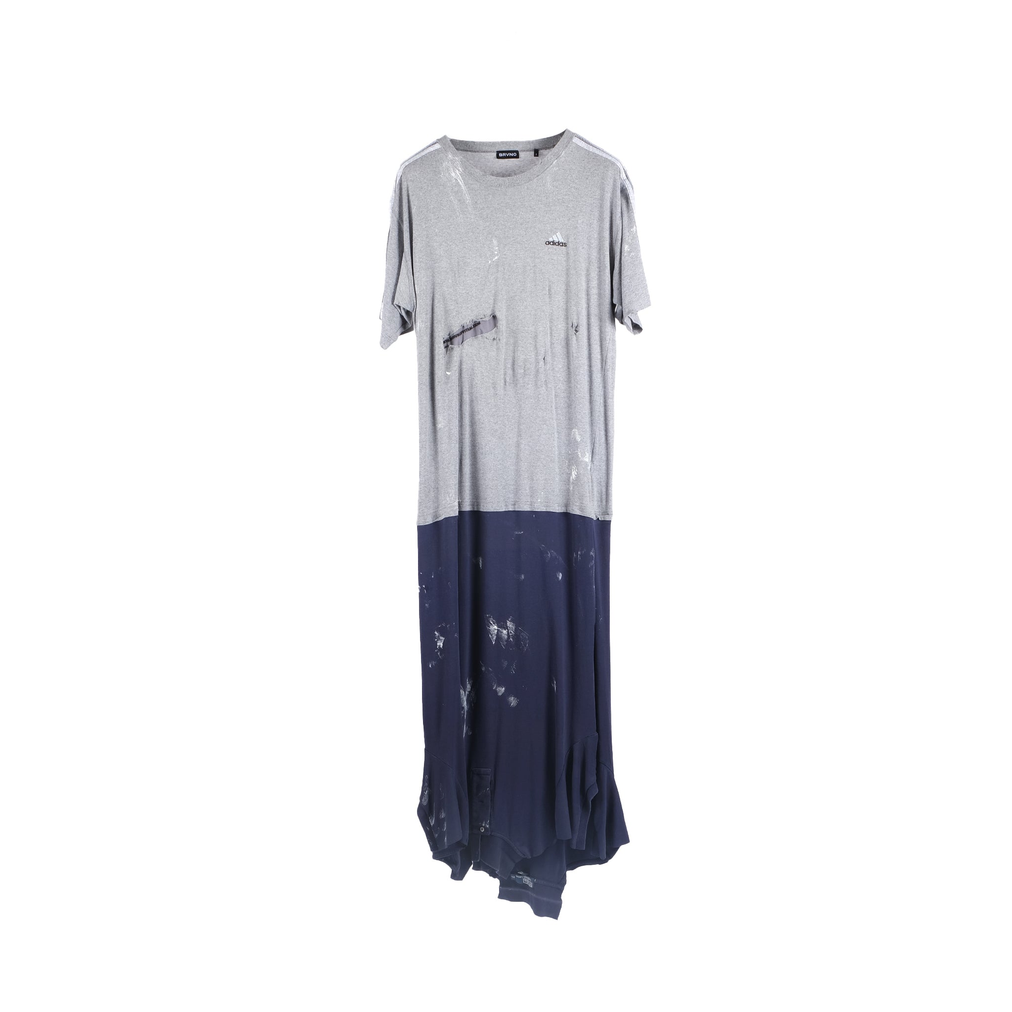 RECYCLED HAND PAINTED DRESS-SHIRT